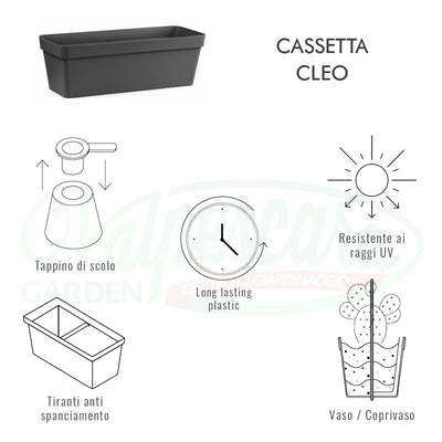 Cassetta Cleo cm 40, 50, 60