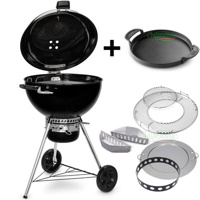 Barbecue a carbone Master Touch Premium GBS cm 57 E-5770 + Piastra GBS (17301004 + 7421)