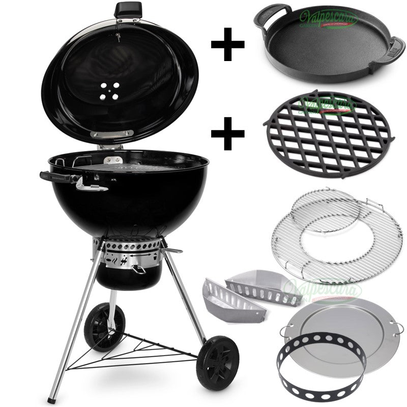 Barbecue a carbone Master Touch Premium GBS cm 57 E-5775 + Piastra GBS (17401004 + 7421)