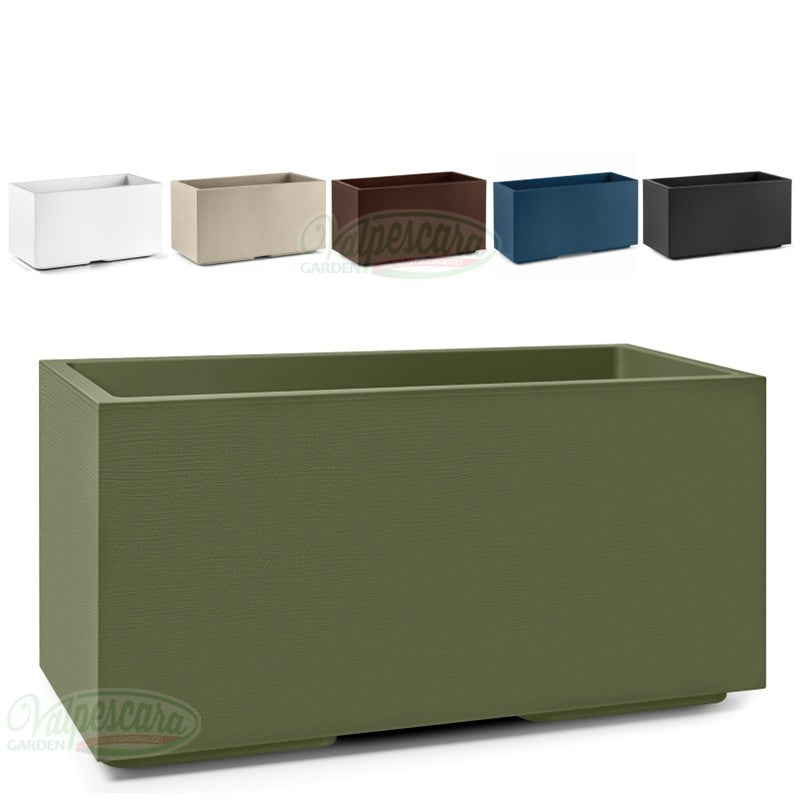 Vaso Autoirrigante ARTE Per Piante D'appartamento Di Santino Dimensioni 1 2l Colore Verde Nero 88852002