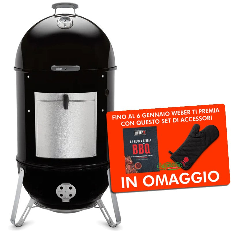 Barbecue a carbone Smokey Mountain cm 57 per affumicatura (731004)