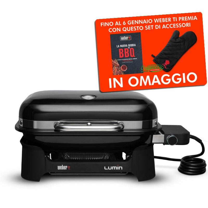 Barbecue Elettrico Lumin Compact - Nero (91010953)