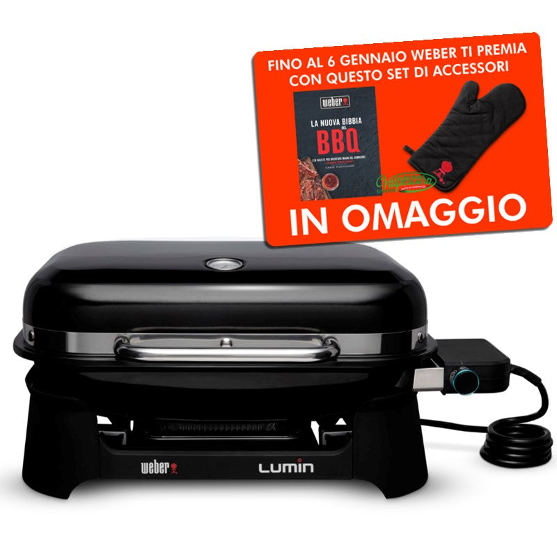 Barbecue Elettrico Lumin Large - Nero (92010953)