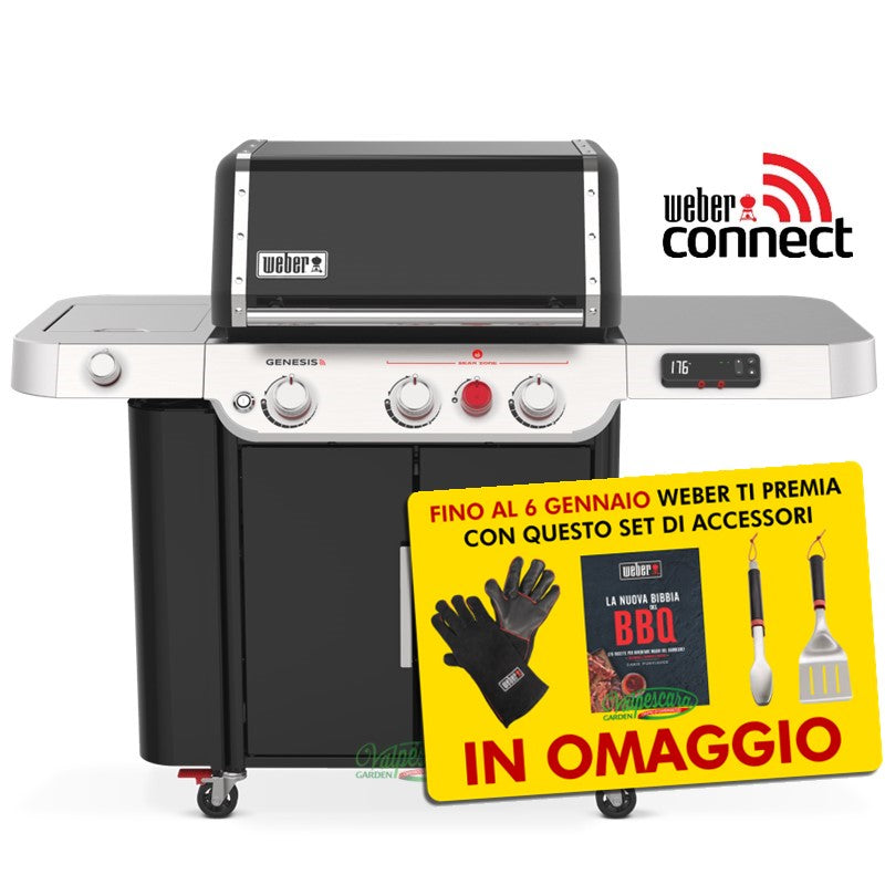 Barbecue a gas Genesis EX-335 con fornello (35610029)