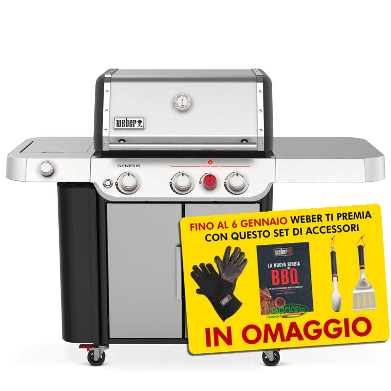 Barbecue a gas Genesis S-335 con Fornello (35400029)