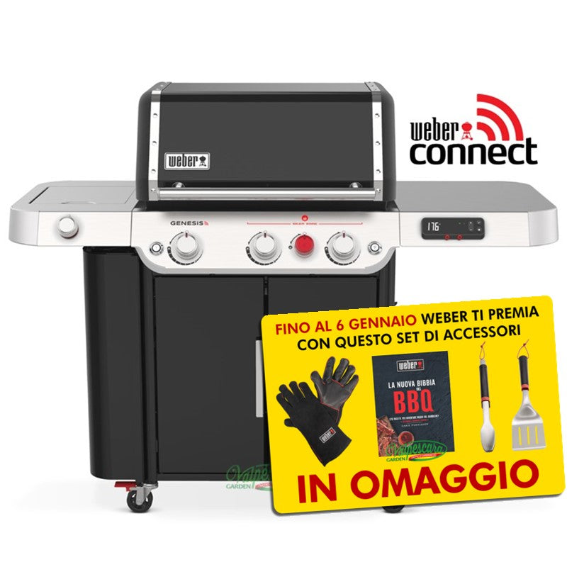 Barbecue a gas Genesis EPX-335 con fornello (35810029)