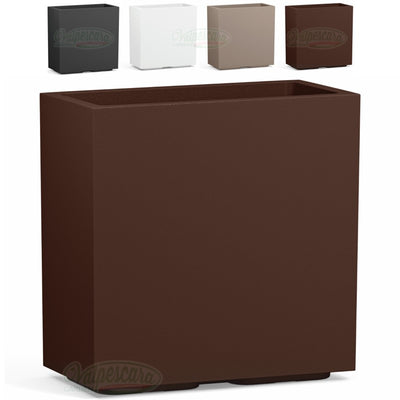 Cassetta Matheria Alta a doppia parete con rotelle cm 58x29x60h