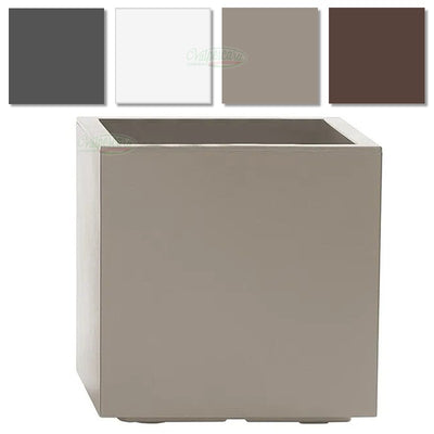 Vaso Quadro Kebe Greener doppia parete con rotelle cm 40