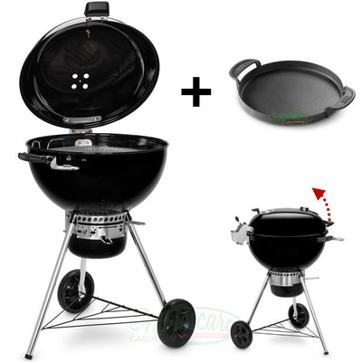 Barbecue a carbone Master Touch Premium GBS cm 57 E-5770 + Piastra GBS (17301004 + 7421)