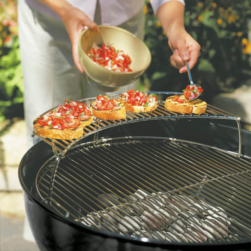 Griglia Rotonda Carbone Griglia Rotonda Per Barbecue Weber Smokey Joe - Diametro 34,8 Cm, Cromata, Di Ricambio Griglia Per Bollitore A Carbone - Foto 9