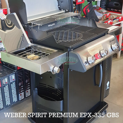 Barbecue a gas Spirit Premium EPX-335 GBS con fornello (46813729)