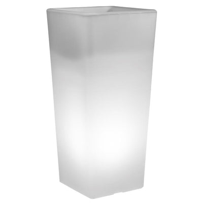 Cache-Pot Luminoso Clou Quadrato h 65 in plastica