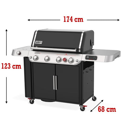 Barbecue a gas Genesis EPX-435 con fornello (36810029)