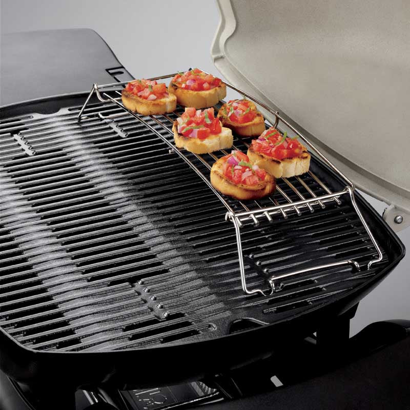 Griglia In Acciaio Inox Di Ricambio Per Barbecue Weber Q300, Q320, Q3000, Q3100, Q3200 - Set Da 2 Pezzi, Spessore 5-5.2 Mm, Fatto In Germania
