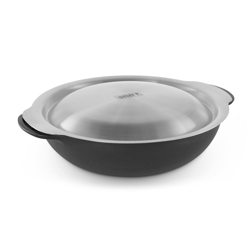 Wok con cestello di cottura a vapore Weber Crafted GBS (7607)