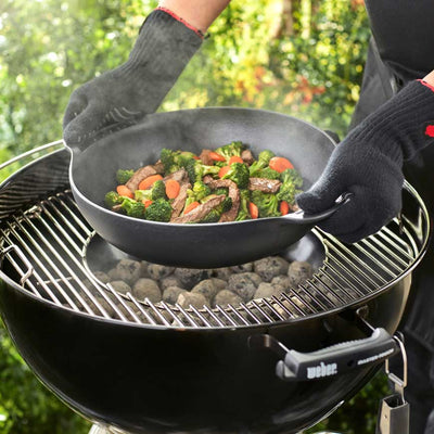 Wok con cestello di cottura a vapore Weber Crafted GBS (7607)