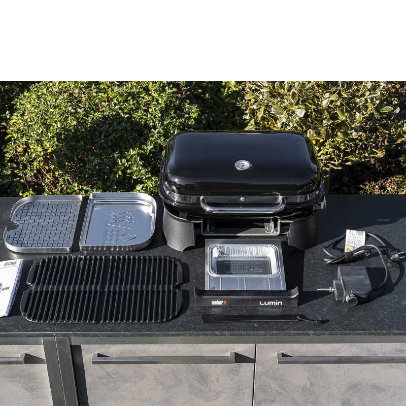 Barbecue Elettrico Lumin Large - Nero (92010953)