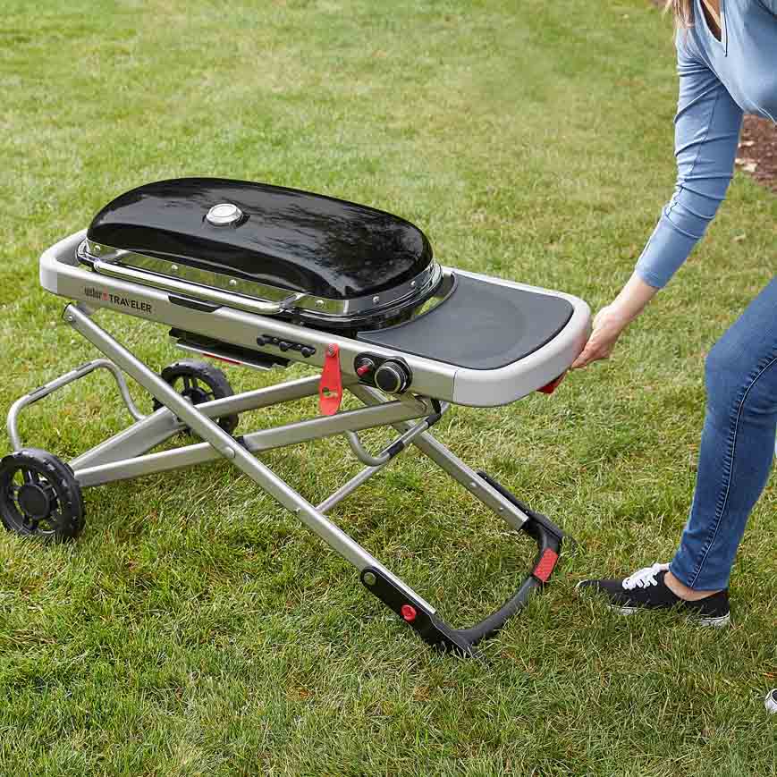 Weber Borsa Premium per Barbecue Go-Anywhere, Tracolla Regolabile, Traspirante, Resistente ai Raggi UV e all'Acqua, Protezione da Vento e intemperie – Nero (7160