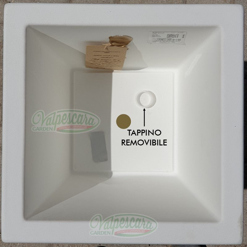 Vasi luminosi: Vaso Cache Pot Luminoso quadrato Alto 70 Cm Vasi luminosi: Vaso Cache Pot Luminoso quadrato Alto 70 Cm