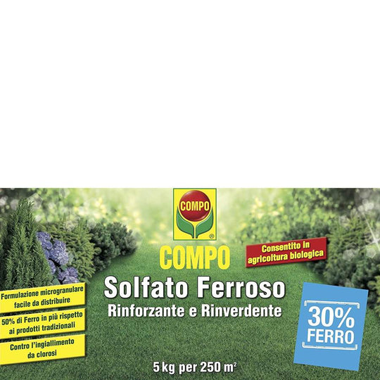 Concime Ferro Antimuschio Ferrogran Solfato Di Ferro Granulare - 5kg | Antimuschio E Anticlorosi Per Prati Fertilizzante Giardino - Foto 7