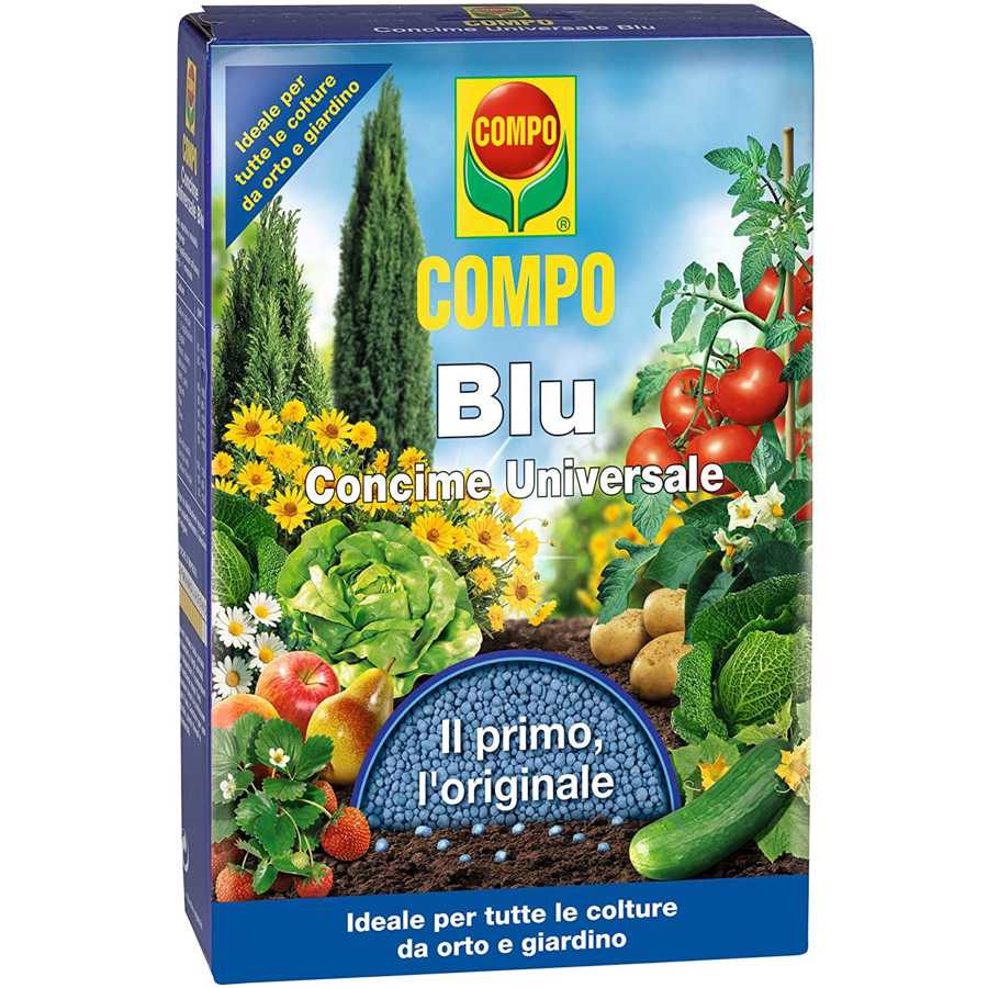 Concime granulare Compo NPK Blu kg 1