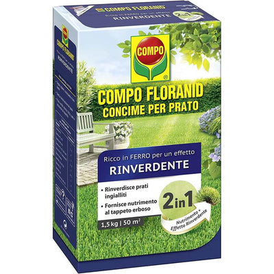 Concime granulare Compo Floranid Prato Antimuschio kg 1,5