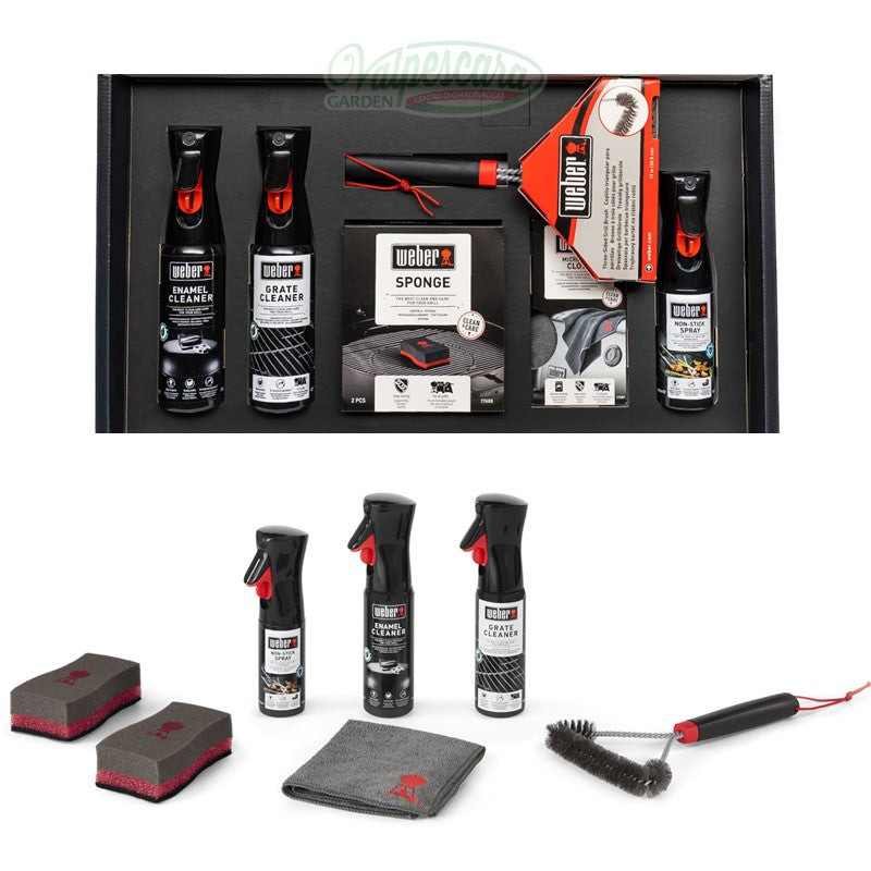 Weber Carbonella BOWAEPO Set Di 2 Sistemi Di Pulizia One Touch 18-1/2 Pollici Bbq Weber - Foto 13